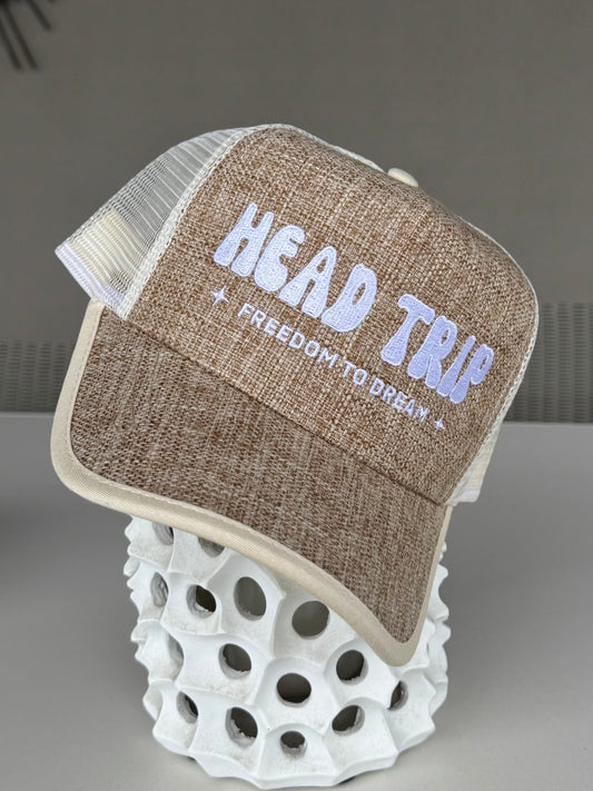 Pam's Head Trip Trucker Hat