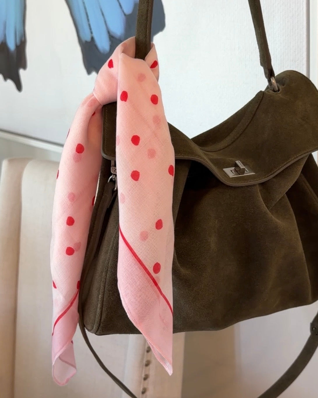 Pink Head Scarfs