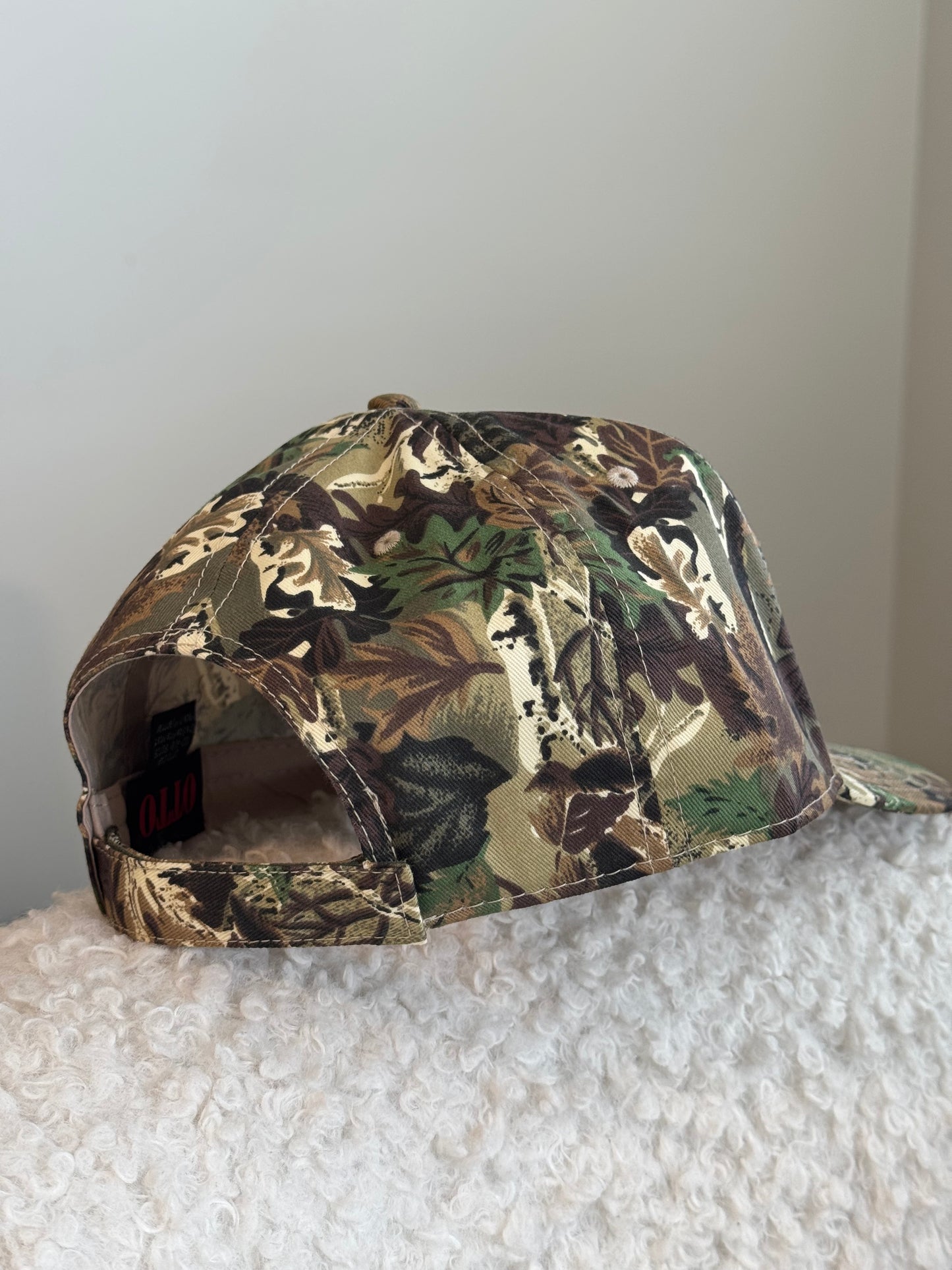 Camo Embroidered Trucker