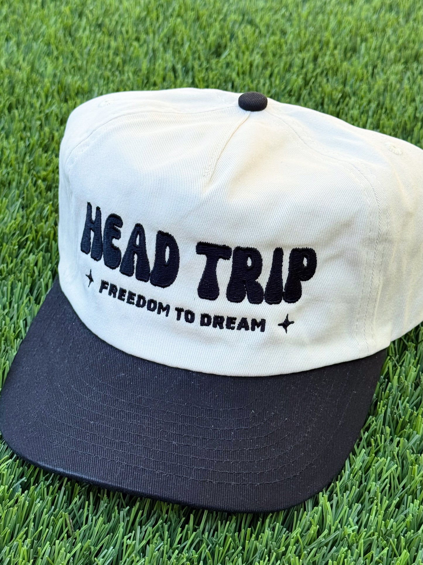 Head Trip Embroidered Snapback