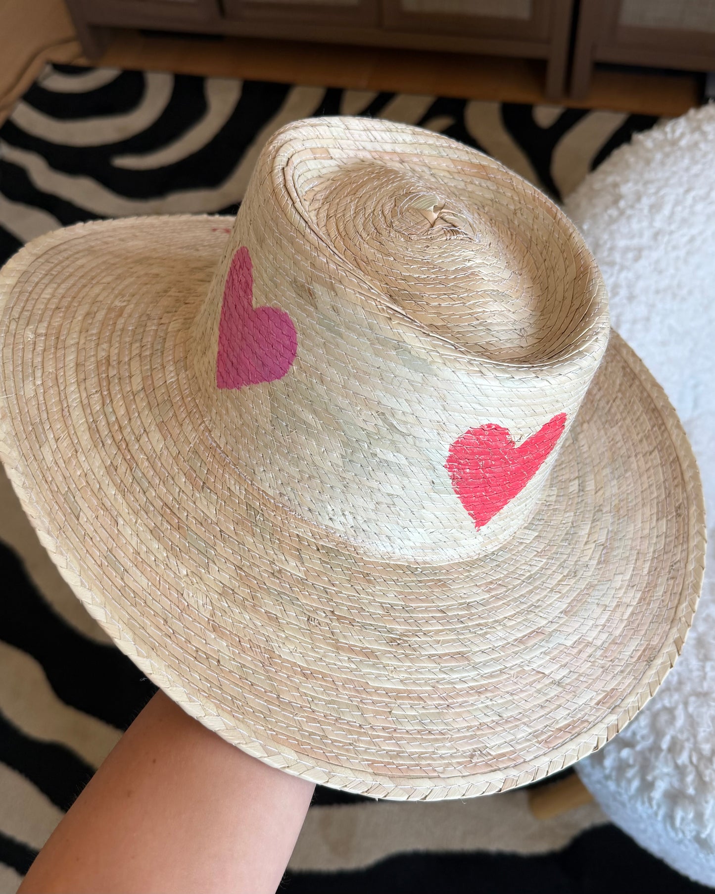 1 of 1: Pink Lover Gambler Hat
