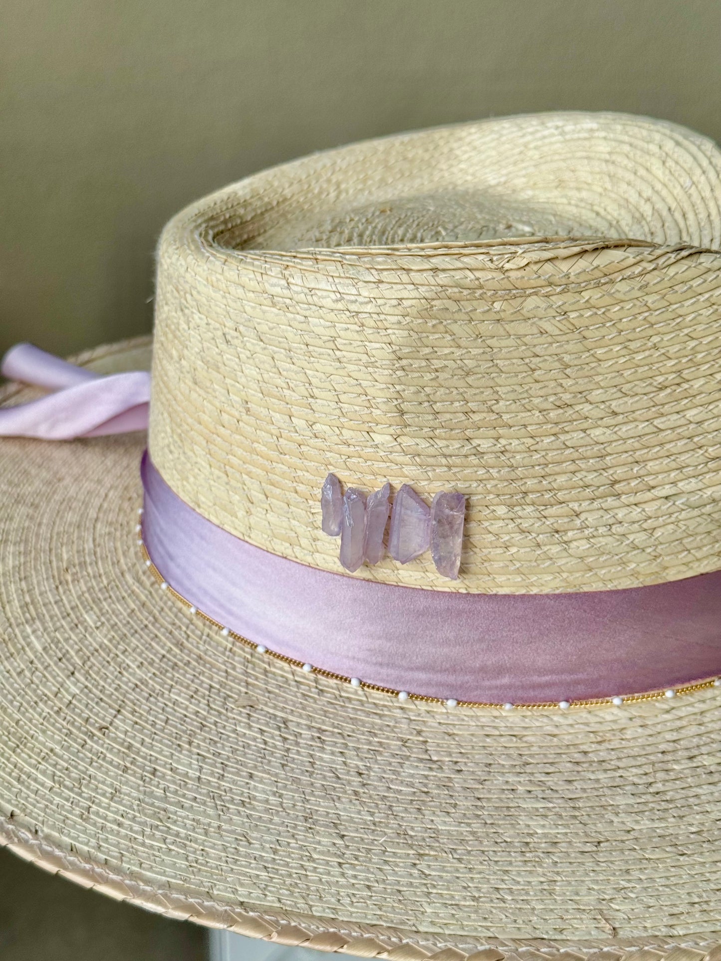 1 of 1: Lavender Rancher Crystal Sun Hat