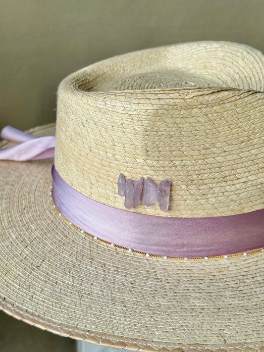 1 of 1: Lavender Rancher Crystal Sun Hat