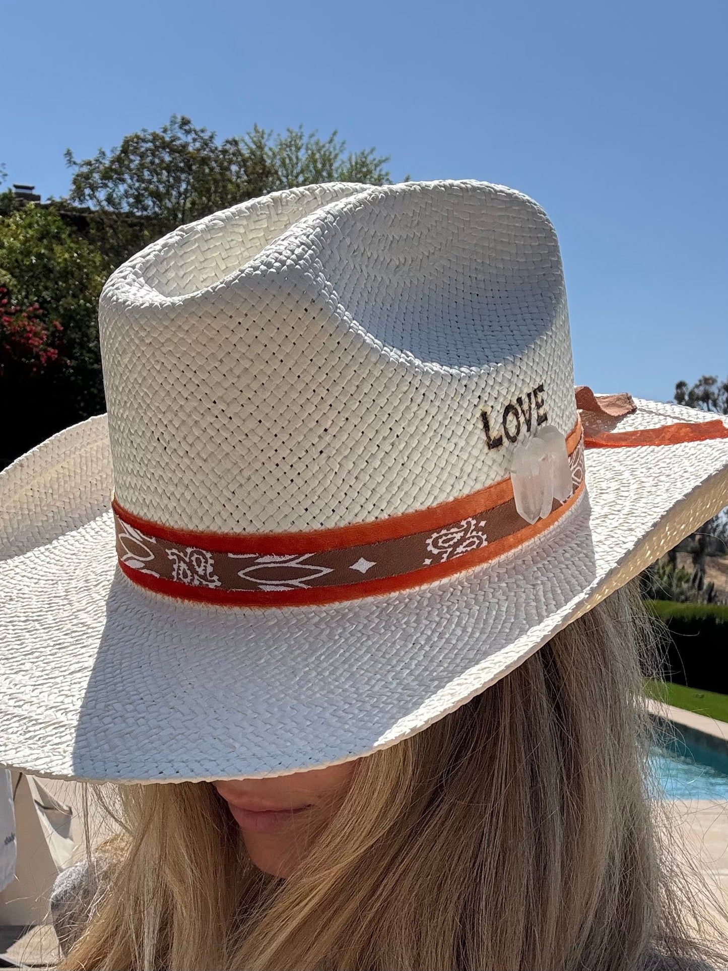 1 of 1: LOVE Cowboy Hat
