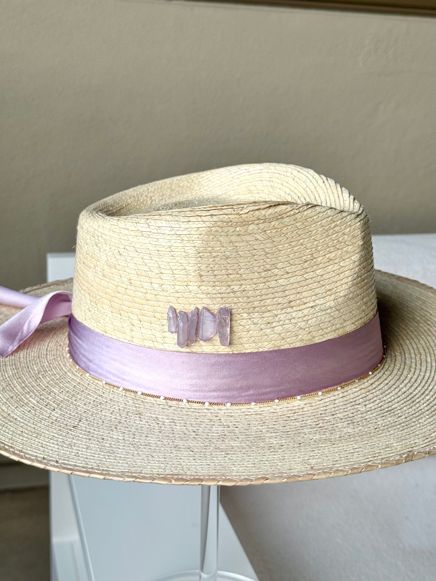 1 of 1: Lavender Rancher Crystal Sun Hat