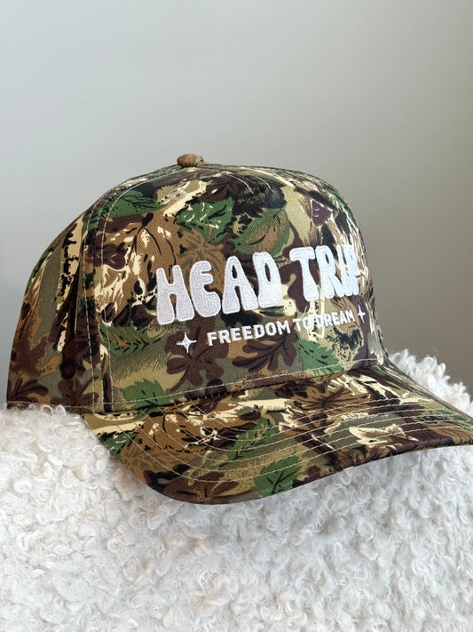 Camo Embroidered Trucker