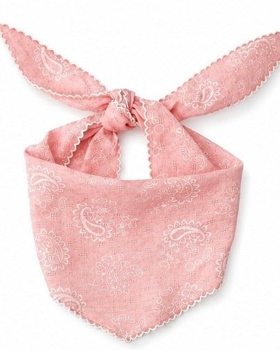 Paisley Triangle Head Scarfs