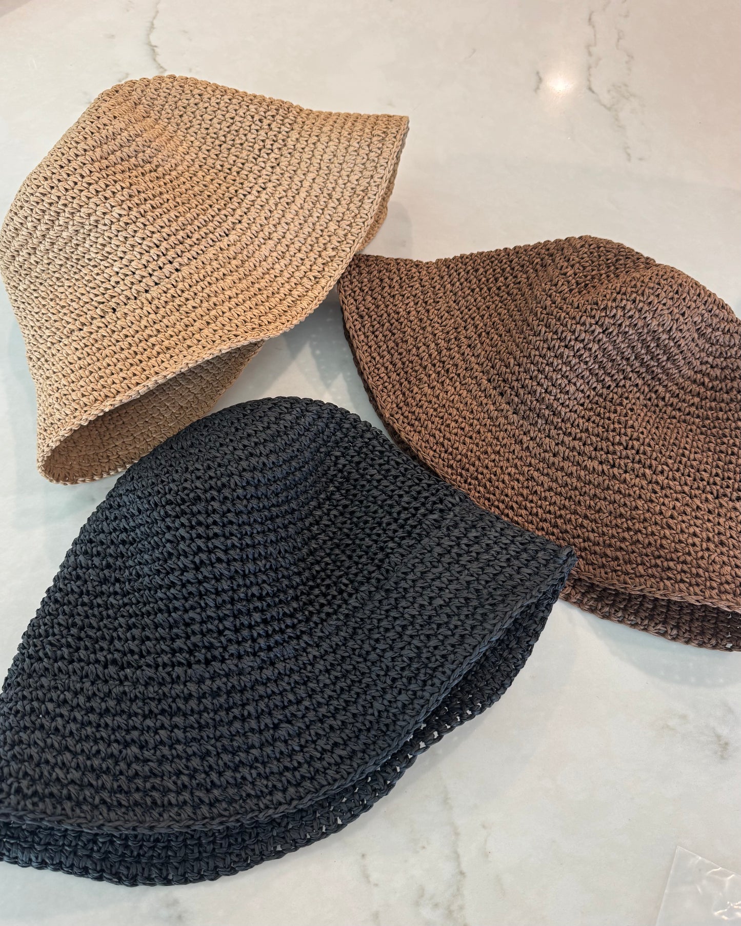 Woven Bucket Hats