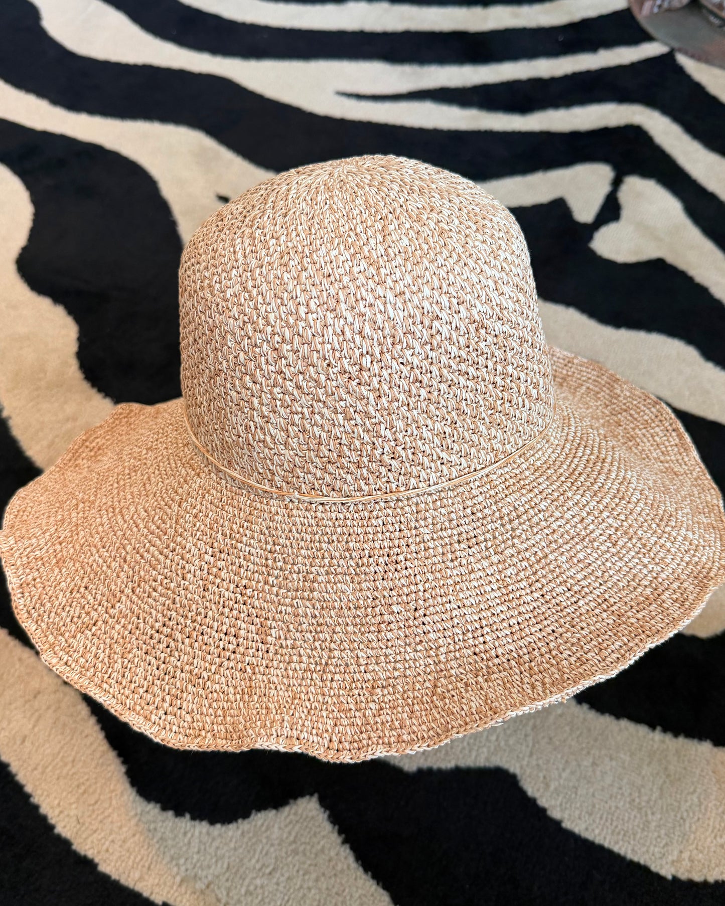Honey Beige Capri Hat