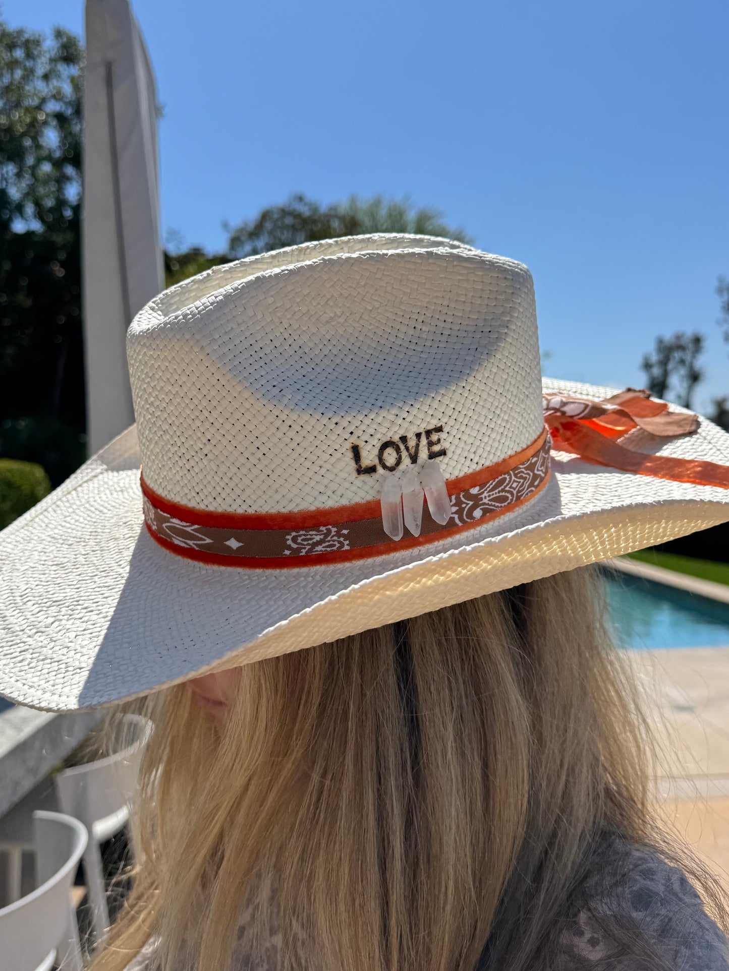 1 of 1: LOVE Cowboy Hat