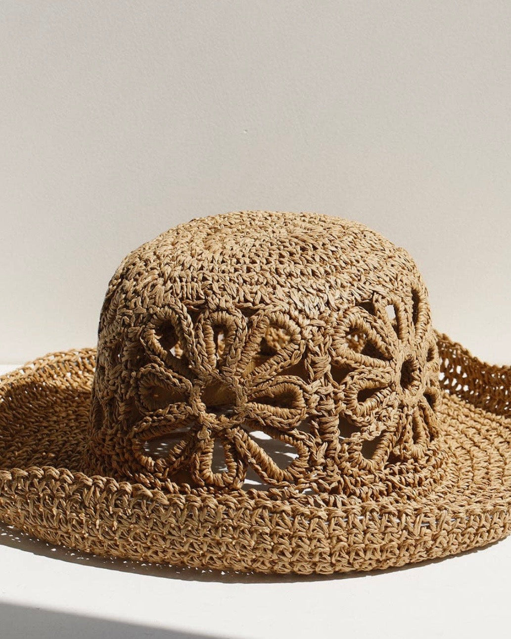 Flower Crochet Bucket Hats