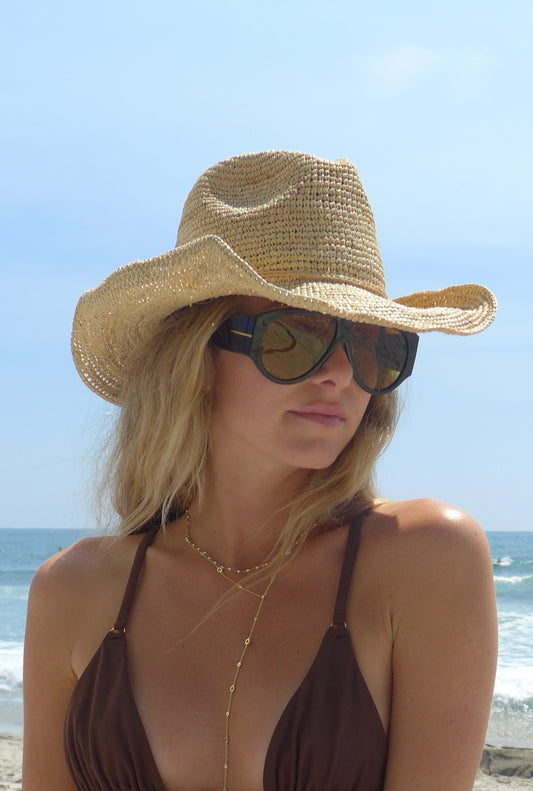 Raffia Cowboy Hat