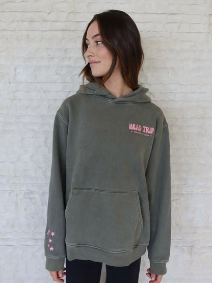 Head Trip Embroidered Hoodie