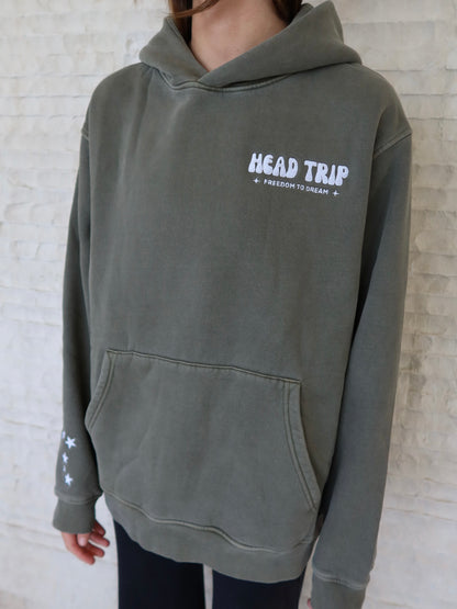 Head Trip Embroidered Hoodie
