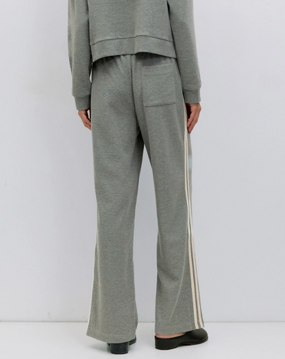 Waffle Knit Pant in Grey